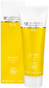 Janssen Sun Shield SPF 50 (Эмульсия для лица и тела с максимальной защитой SPF 50), 75 мл