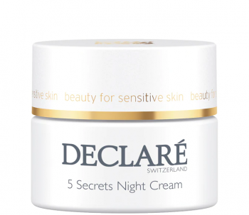 Declare 5 Secrets Night Cream (Ночной восстанавливающий крем «5 секретов»), 50 мл