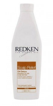 Redken Scalp relief oil detox (Шампунь против жирности), 300 мл