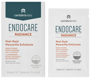 Cantabria ENDOCARE Radiance Peel Mask (Маска-пленка ретекстурирующая для сияния кожи), 5 шт x 6 мл