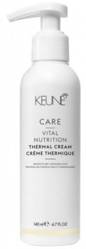 Keune Vital Nutrition Thermal Cream (Крем термо-защита «Основное питание»), 140 мл