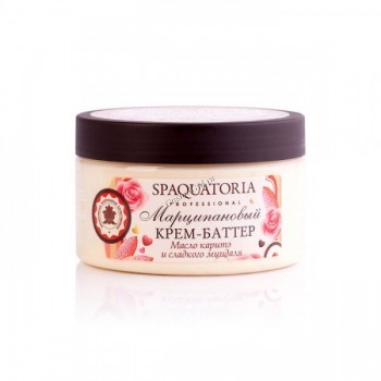 Spaquatoria Cream (Крем-баттер для тела Марципановый с маслом сладкого миндаля), 250 мл