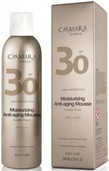 Casmara Moisturizing Anti-Aging Mousse (Увлажняющий противовозрастной мусс для тела SPF 30), 200 мл