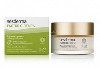 Sesderma Factor G Renew Rejuvenating cream (Крем омолаживающий для лица), 50 мл