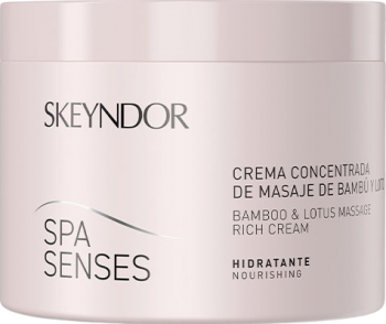 Skeyndor Spa Senses Bamboo & Lotus Massage Rich Cream (Крем массажный с экстрактом бамбука и лотоса для тела), 500 мл