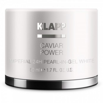 Klapp CAVIAR POWER IMPERIAL WHITE 24H PEARL-IN-GEL (Крем "Жемчужное желе 24 часа"), 50 мл