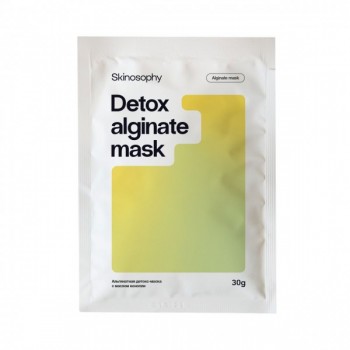 Альгинатная детокс-маска с маслом конопли