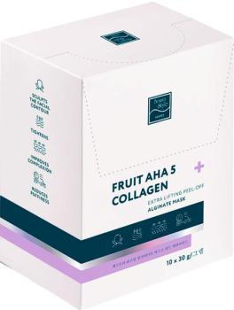 Beauty Stylе Fruit AHA 5 + Collagen Mask (Альгинатная лифтинг-маска), 10 шт x 30 гр