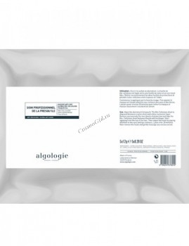 Algologie Bio-Cellulose Global Anti-aging Mask (Омолаживающая укрепляющая маска из биоцеллюлозы с морским коллагеном), 5 х 18 мл