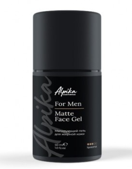 Альпика Matte Face Gel For Men (Матирующий гель), 50 мл