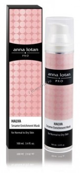 Anna Lotan Pro Halva sesame enrichment mask («Халва маска», обогащенная кунжутным маслом для нормальной и сухой кожи), 100 мл