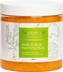Beauty Style AHA Scrub Phytosoniс (Антицеллюлитный сахарный скраб для тела), 500 мл