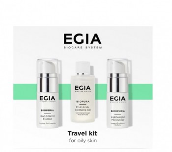 Egia Travel Kit For Oily Skin (Дорожный набор №1 для жирной и проблемной кожи)