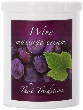 Thai Traditions Wine Massage Cream (Массажный крем Вино), 1000 мл