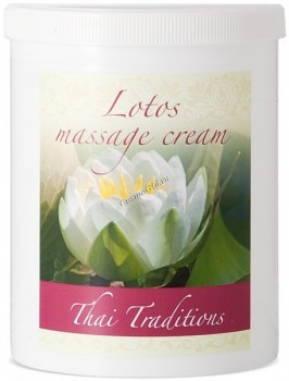 Thai Traditions Lotos Massage Cream (Массажный крем Лотос), 1000 мл