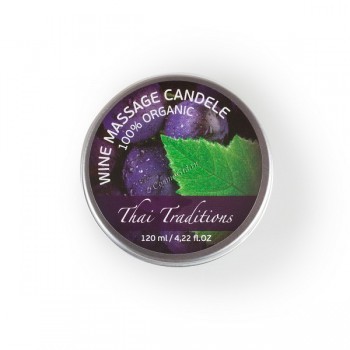 Wine Massage Candle (Массажная свеча Вино), 120 мл