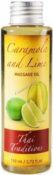 Thai Traditions Carambola and Lime Refreshing Massage Oil (Масло массажное освежающее Карамбола и Лайм)