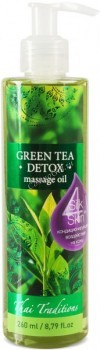 Thai Traditions Massage Oil Green Tea Detox (Масло массажное Зеленый Чай Детокс)