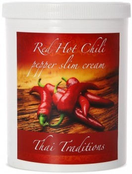 Thai Traditions Red Hot Chili Pepper Slim Cream (Массажный крем антицеллюлитный Красный Перец), 1000 мл