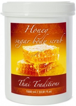 Thai Traditions Honey Sugar Body Scrub (Сахарный скраб для тела Мед), 1000 мл