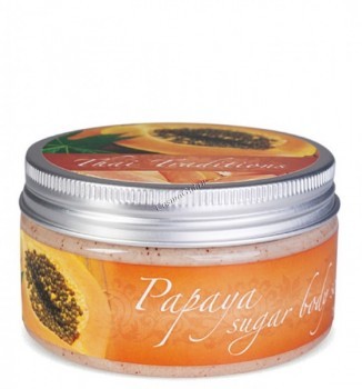Thai Traditions Papaya Sugar Body Scrub (Сахарный скраб для тела Папайя)