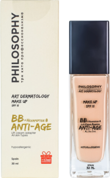  Philosophy BB + Hexapeptide 8 Lift Cream Adapter (BB-крем с пептидами), 30 мл