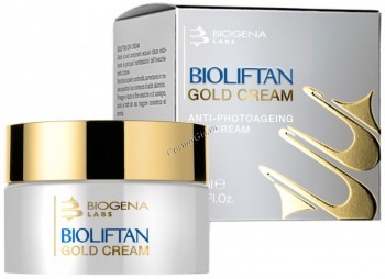 Biogena Bioliftan Gold cream (Омолаживающий золото-пептидный крем), 50 мл