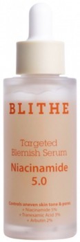 Blithe Targeted Blemish Serum Niacinamide 5.0 (Корректирующая сыворотка с ниацинамидом), 30 мл