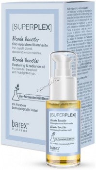Barex "Blonde Booster' Restoring and radiance oil (Масло для восстановления и сияния волос), 30 мл