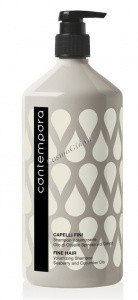 Barex Contempora shampoo volumizzante (Шампунь для придания объема с маслом облепихи и огуречным маслом), 1000 мл