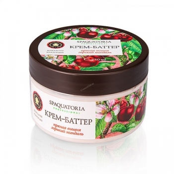 Spaquatoria Cream (Крем-баттер «Пряная вишня, горький миндаль»)