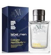 Label.men Cologne Hair & Body (Одеколон для тела и волос), 75 мл