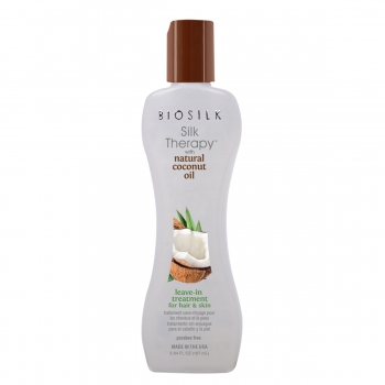 CHI BioSilk Silk Therapy Organic Coconut Oil Leave-in-Treatment (Несмываемое средство с органическим кокосовым маслом для волос и кожи)