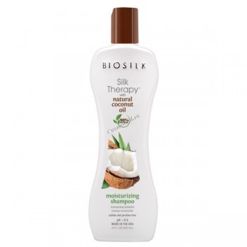 CHI BioSilk Organic Coconut Oil Moisturizing shampoo (Увлажняющий шампунь с органическим кокосовым маслом), 355 мл