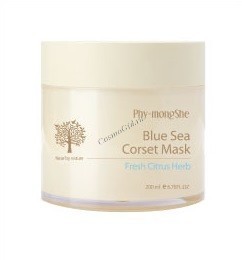 Phy-mongShe Blue sea corset mask (Противовоспалительная поросуживающая маска)