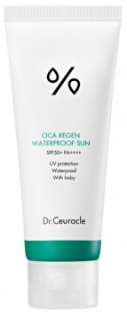 Dr.Ceuracle Cica Regen Waterproof Sun SPF50+ (Солнцезащитный водостойкий крем с центеллой), 100 мл