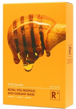 Dr. Ceuracle Royal Vita Propolis Anti-oxidant Mask (Антиоксидантная тканевая маска), 10 шт x 30 мл