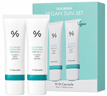 Dr.Ceuracle Cica Regen Vegan Sun Duo Set (Набор солнцезащитных средств)