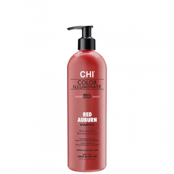 CHI Ionic Color Illuminate Shampoo Red Auburn (Оттеночный шампунь для волос Красный Каштан), 355 мл