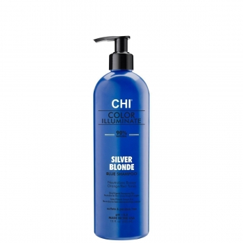 CHI Ionic Color Illuminate Shampoo Silver Blonde (Оттеночный шампунь для волос Серебряный Блонд), 355 мл