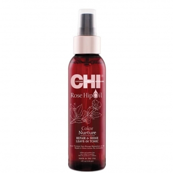 CHI Rose Hip Oil Tonic (Несмываемый тоник с маслом лепестков роз для окрашенных волос)