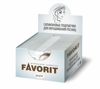 Farmavita Силиконовые подушечки для окрашивания ресниц «Favorit»