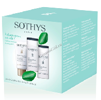 Sothys Promo-набор clarte & comfort (Промо-набор для чувствительной кожи), 3 средства.