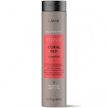 Lakme Teknia Color Refresh Coral Red Shampoo (Шампунь для обновления цвета красных оттенков волос), 300 мл