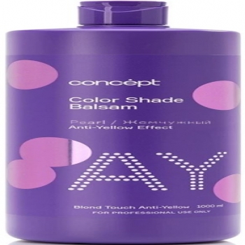 Concept Color shade balsam pearl effect (Оттеночный бальзам эффект жемчужный блонд)