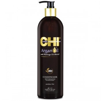CHI Argan Oil conditioner (Восстанавливающий кондиционер с экстрактом масла арганы и дерева моринга)
