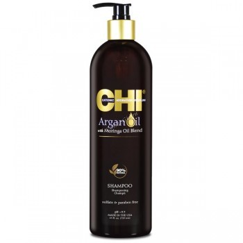 CHI Argan Oil shampoo (Восстанавливающий шампунь с экстрактом масла арганы и дерева моринга)