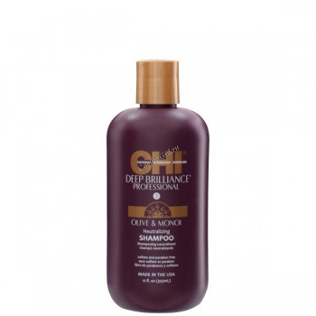 CHI Deep Brilliance Professional Neutralizing shampoo (Нейтрализирующий шампунь для глубокого очищения), 355 мл