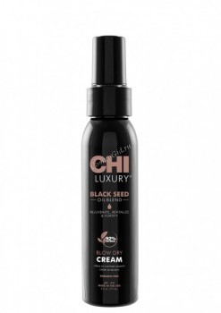 CHI Luxury Black Seed Blow Dry cream (Разглаживающий крем для укладки волос), 177 мл