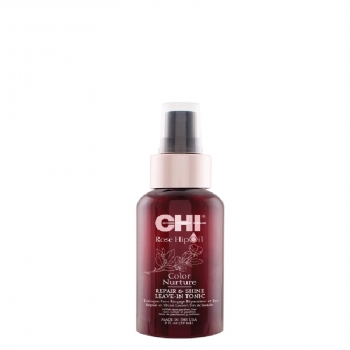 CHI Rose Hip Oil Tonic (Несмываемый тоник с маслом лепестков роз для окрашенных волос)
